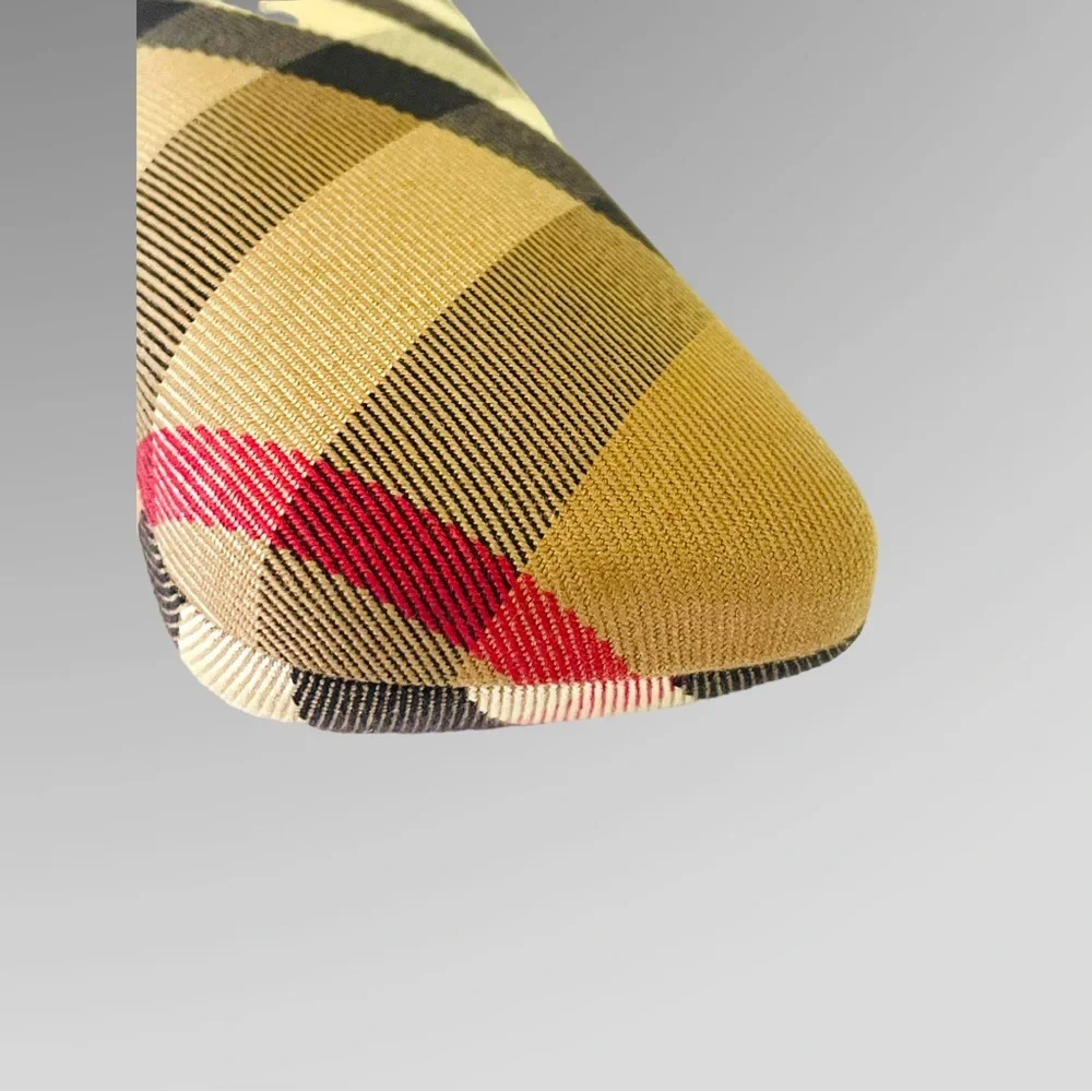 BURBERRY NOVA CHECK FABRIC EYEGLASS CASE
